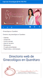 Mobile Screenshot of ginecologosenqueretaro.com